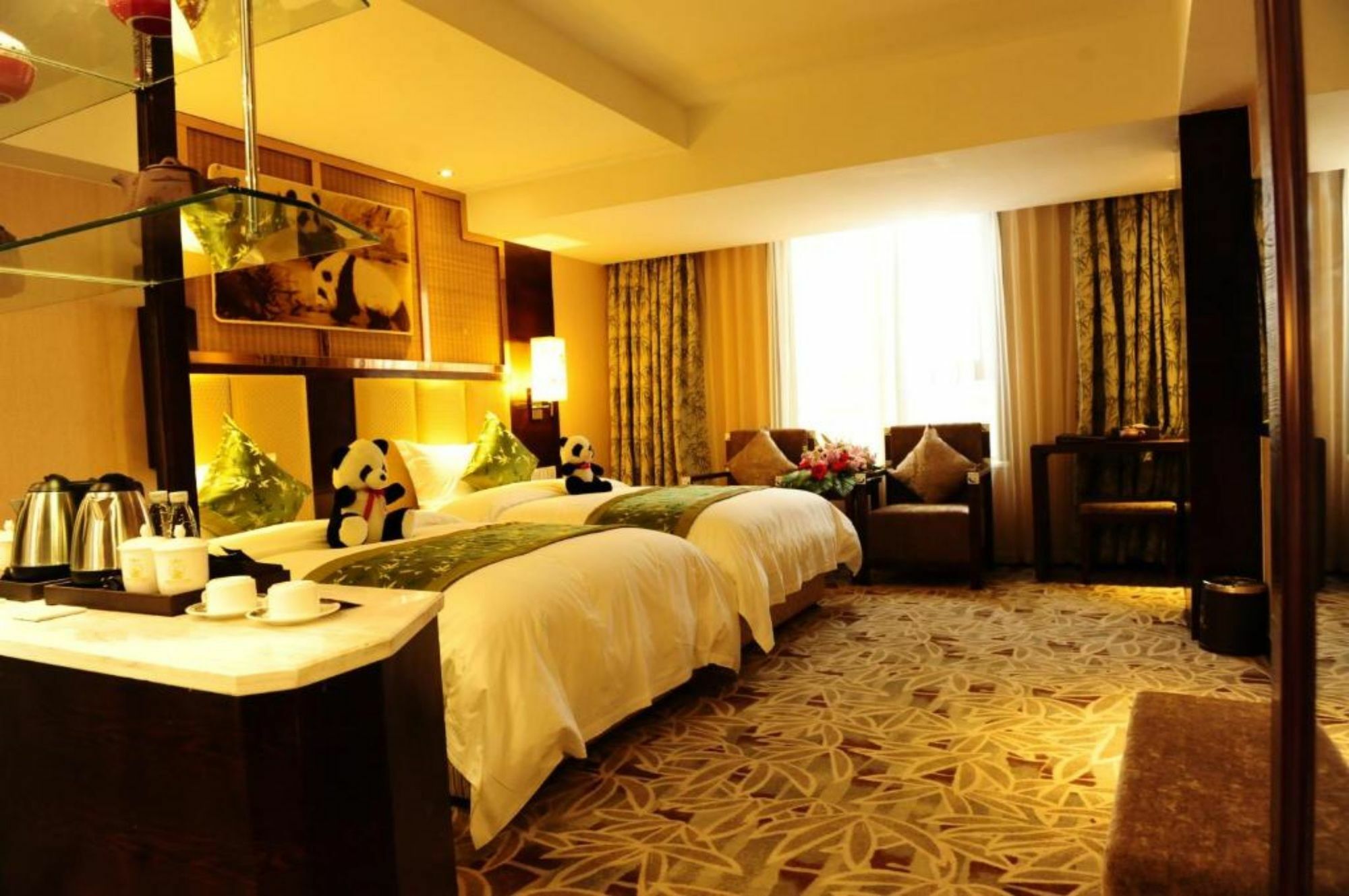 Chengdu Panda Prince Culture Hotel מראה חיצוני תמונה