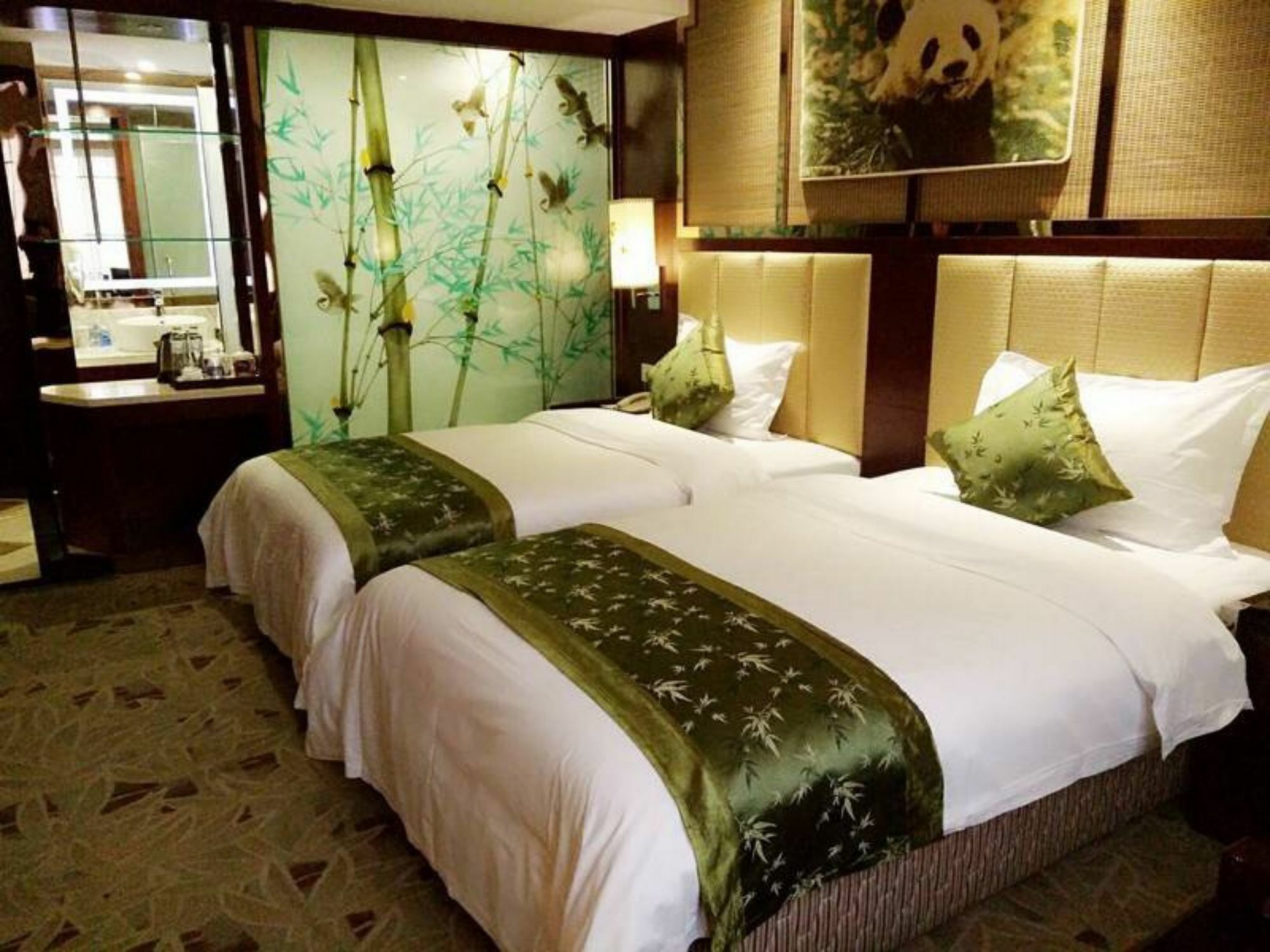 Chengdu Panda Prince Culture Hotel מראה חיצוני תמונה