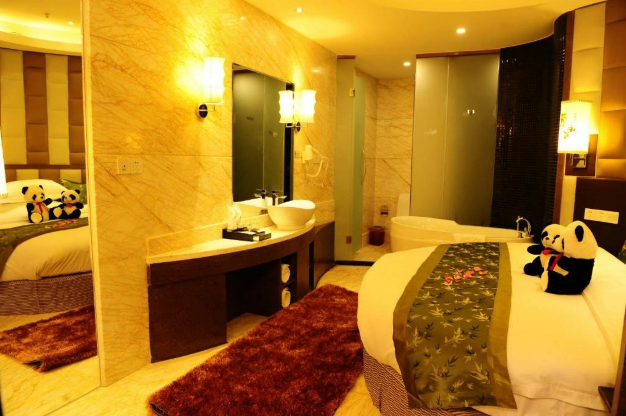 Chengdu Panda Prince Culture Hotel מראה חיצוני תמונה