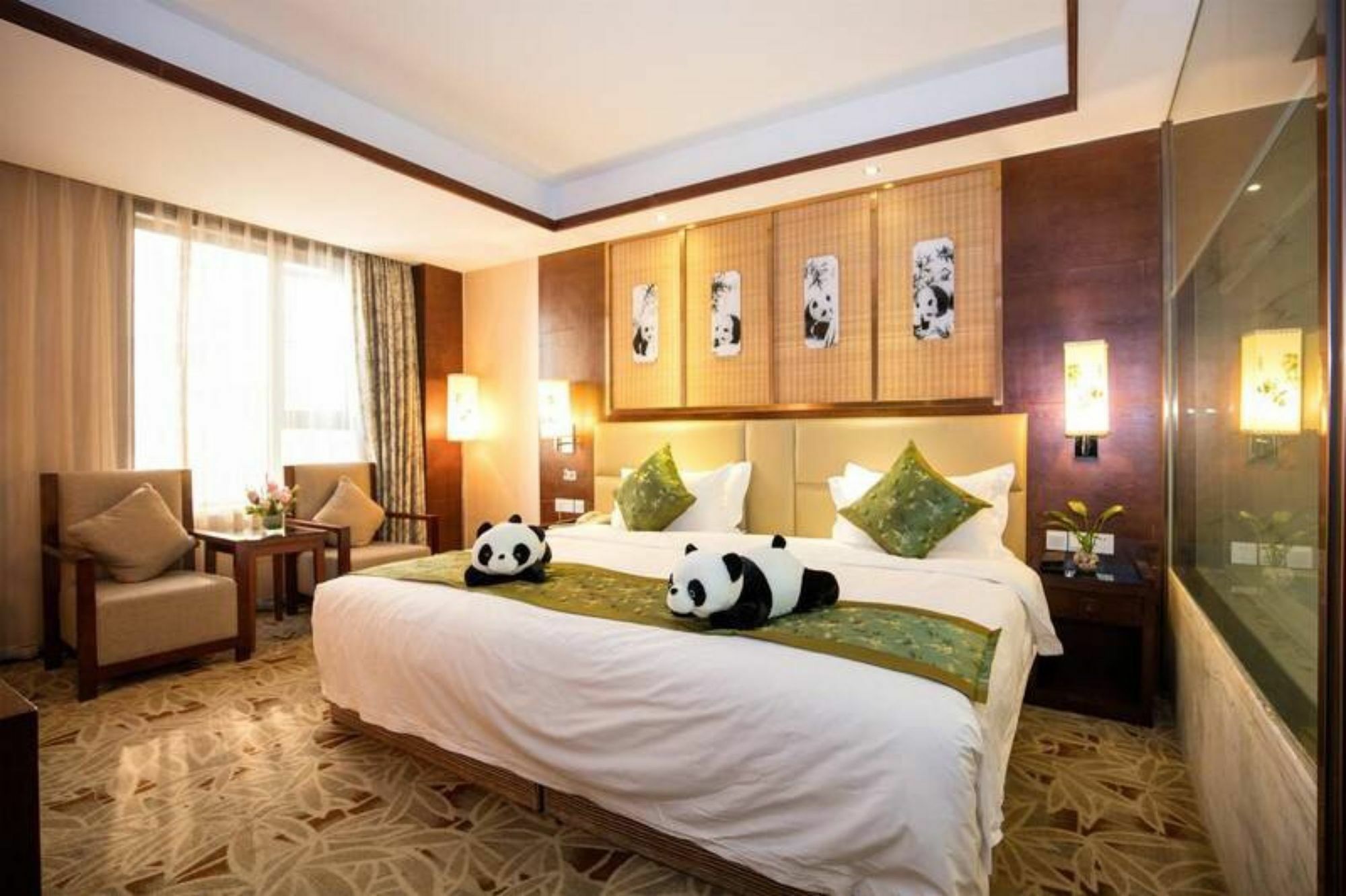 Chengdu Panda Prince Culture Hotel מראה חיצוני תמונה