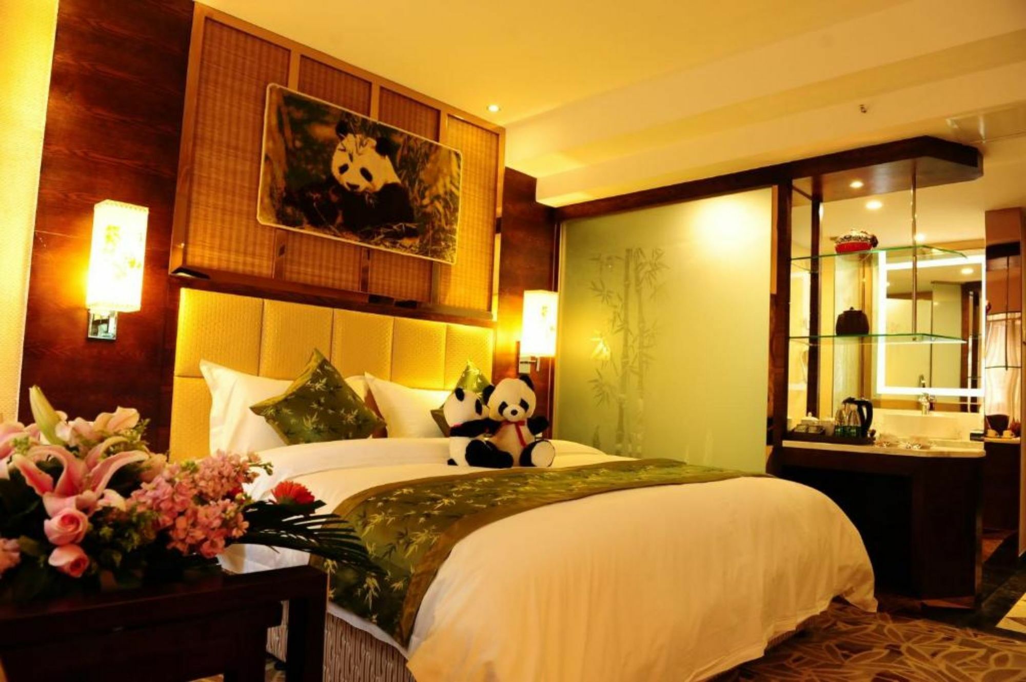Chengdu Panda Prince Culture Hotel מראה חיצוני תמונה
